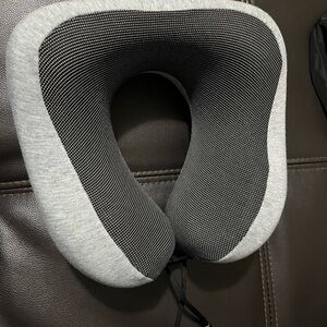 Very New Comfortable Gray and Black Travel Neck Pillow